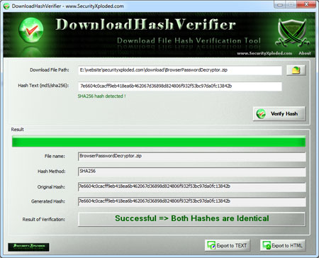 DownloadHashVerifier 