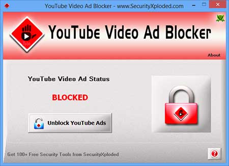 YouTubeVideoAdBlocker Screenshot